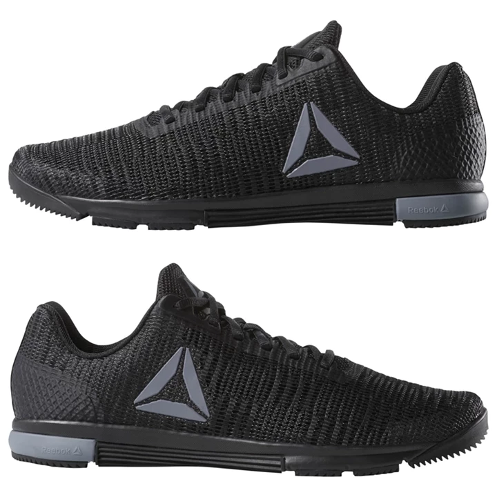 Zapatos Crossfit Reebok Speed TR Flexweave Hombre Negras Gris | 375029XTB