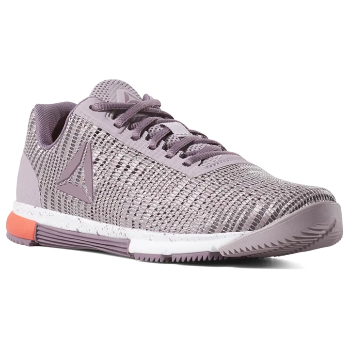 Zapatos Crossfit Reebok Speed TR Flexweave™ Mujer Moradas Blancas Rojas | 965832FDU