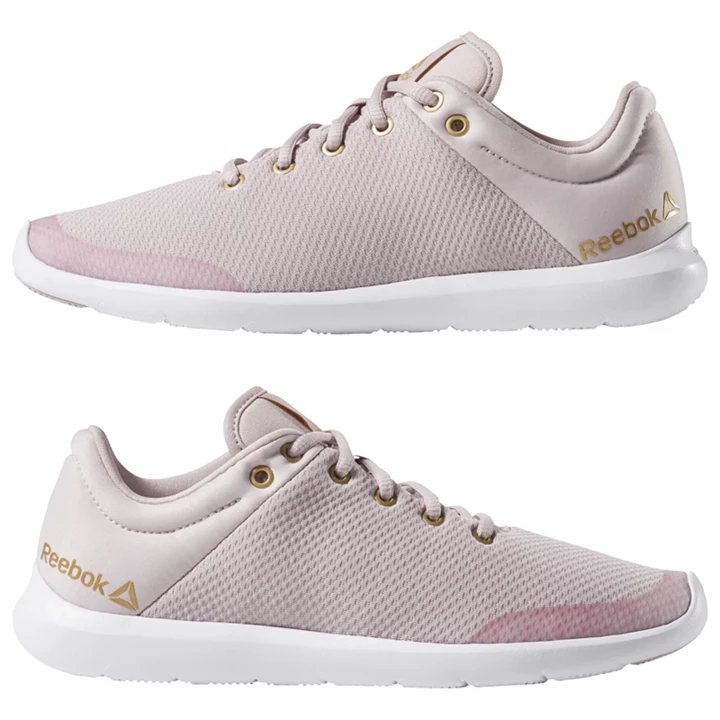 Zapatos De Baile Reebok Studio Basics Mujer Gris Blancas | 062195ZMU