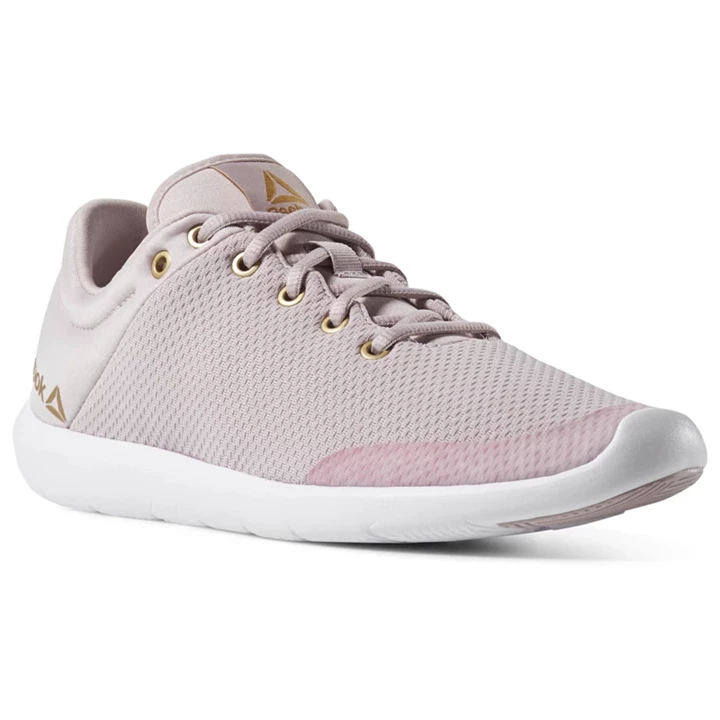 Zapatos De Baile Reebok Studio Basics Mujer Gris Blancas | 205639CKG