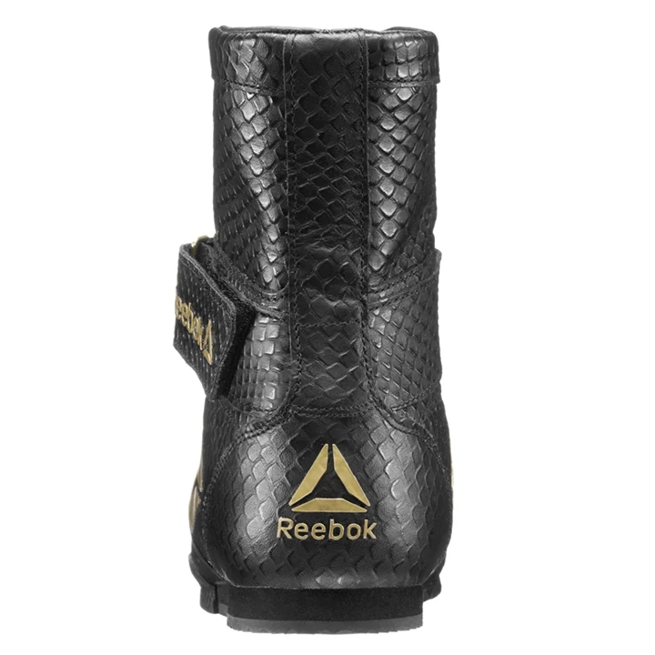 Zapatos De Combate Reebok Boxing Boot - Legacy LTD Hombre Negras Doradas | 950417JRQ