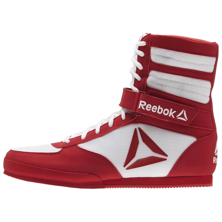 Zapatos De Combate Reebok Boxing Boots Hombre Blancas Rojas | 281047HRU