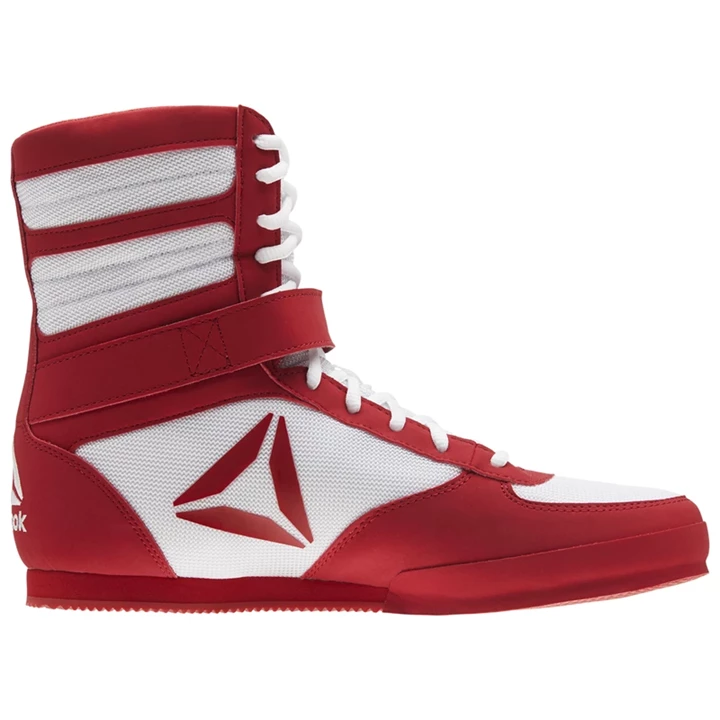 Zapatos De Combate Reebok Boxing Boots Hombre Blancas Rojas | 281047HRU