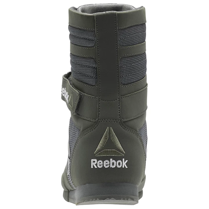 Zapatos De Combate Reebok Boxing Boots Hombre Verde Gris Negras | 370628NPI