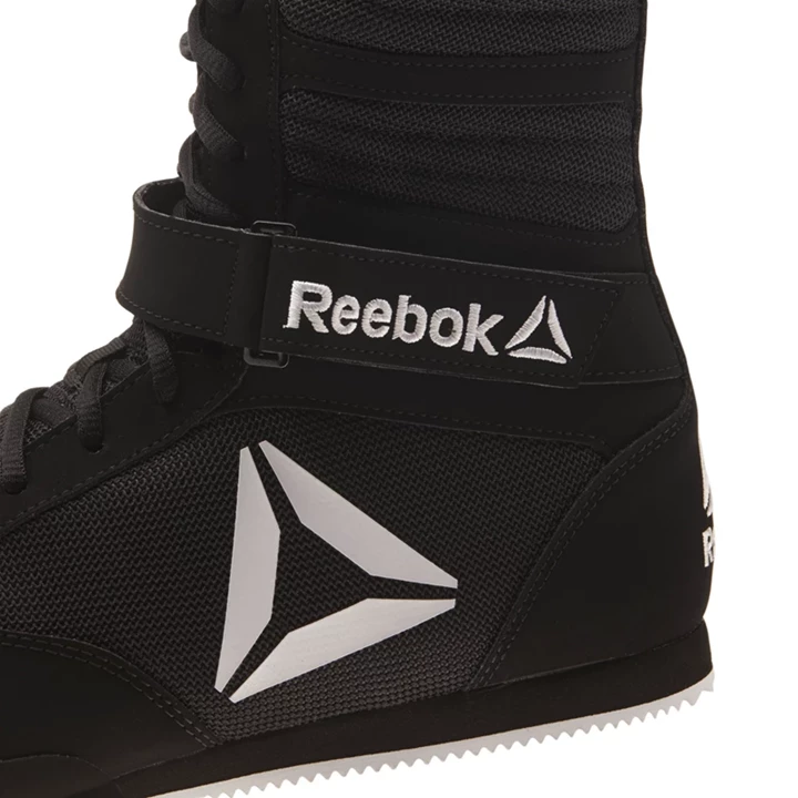 Zapatos De Combate Reebok Boxing Boots Hombre Negras Blancas | 382067VOJ