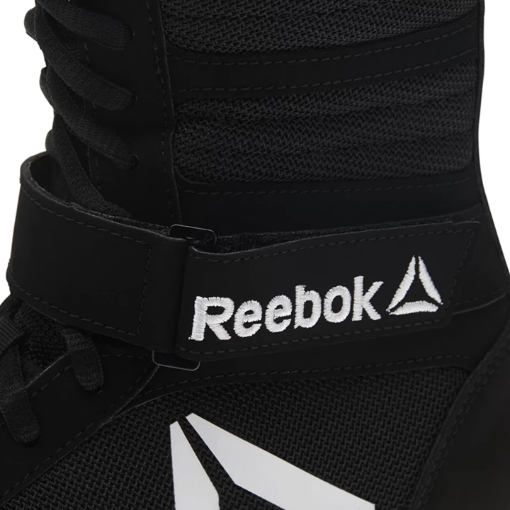 Zapatos De Combate Reebok Boxing Boots Mujer Negras Blancas | 804631GYU