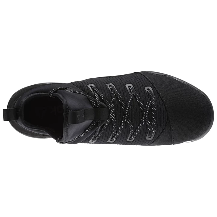 Zapatos De Combate Reebok Combat Noble Trainer Hombre Negras Blancas | 173405SXT