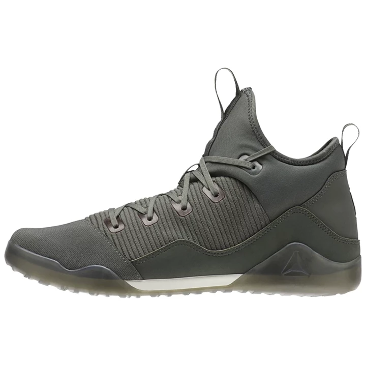 Zapatos De Combate Reebok Combat Noble Trainer Hombre Verde Gris | 957482ZLF