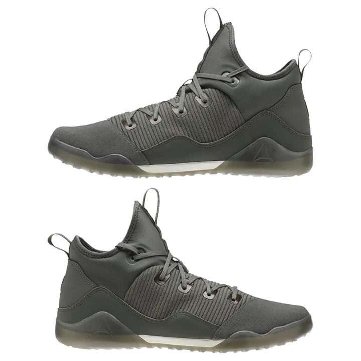 Zapatos De Combate Reebok Combat Noble Trainer Hombre Verde Gris | 957482ZLF