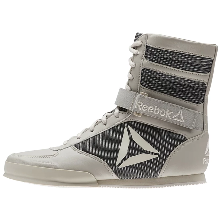 Zapatos De Combate Reebok Ligeros Boxing Boots Hombre Gris | 869714HRD