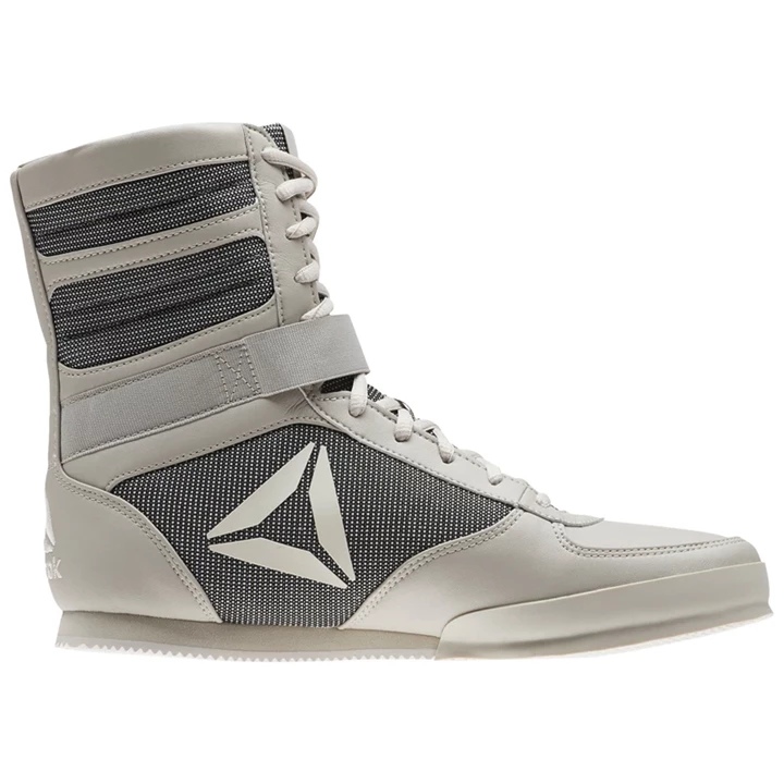 Zapatos De Combate Reebok Ligeros Boxing Boots Hombre Gris | 869714HRD