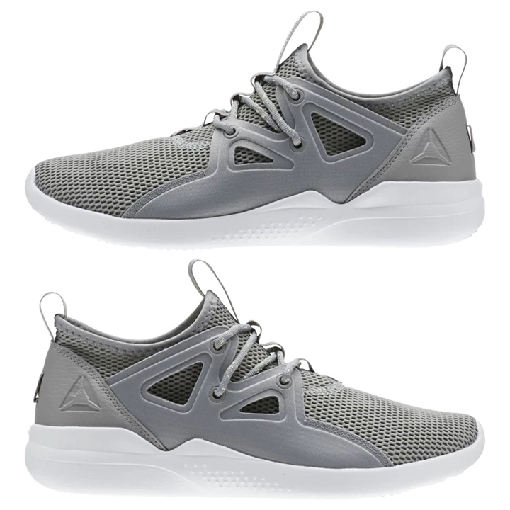 Zapatos De Estudio Reebok Cardio Motion Mujer Gris Limón | 016932YNW