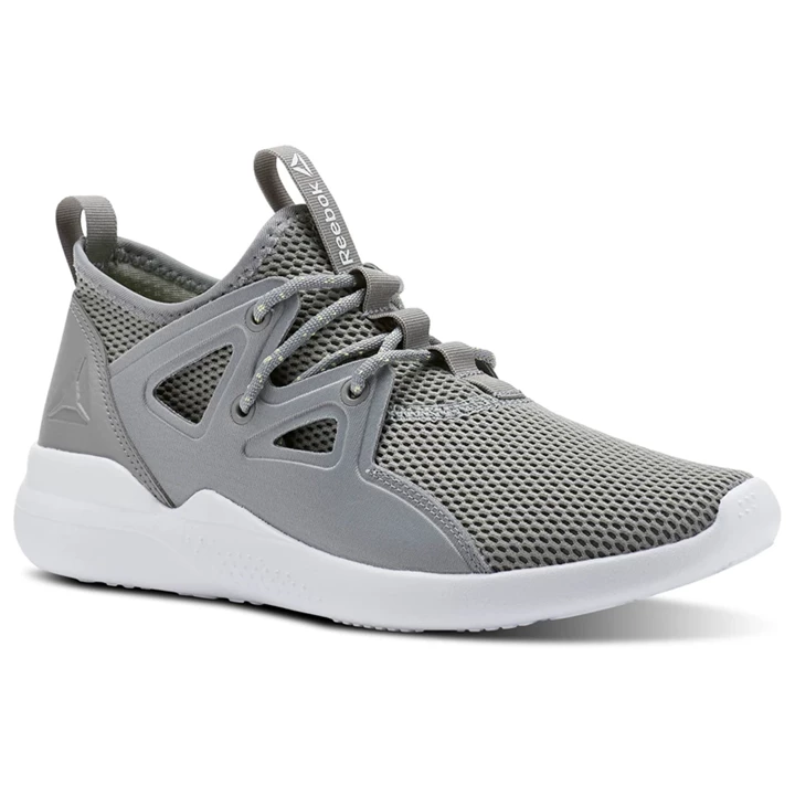 Zapatos De Estudio Reebok Cardio Motion Mujer Gris Limón | 016932YNW