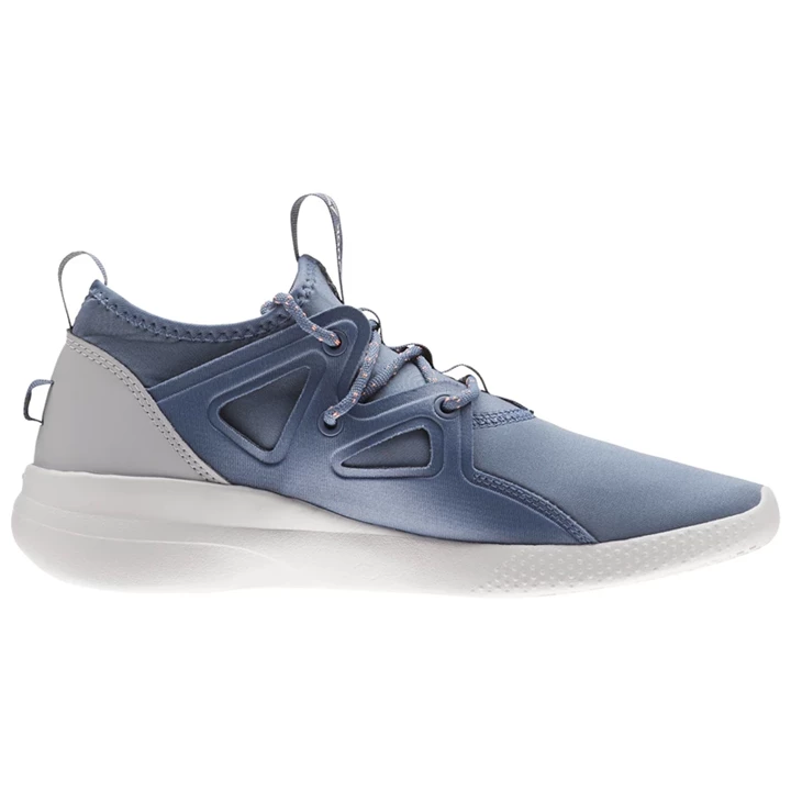 Zapatos De Estudio Reebok Cardio Motion Mujer Azules Gris Rosas | 431827ITJ