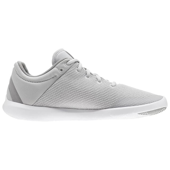 Zapatos De Estudio Reebok Studio Basics Mujer Gris Blancas | 056847WZH