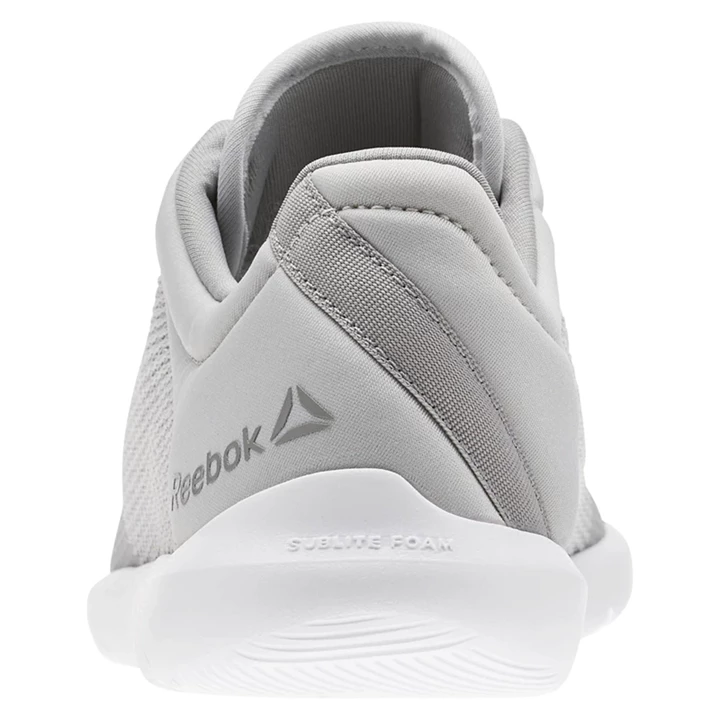 Zapatos De Estudio Reebok Studio Basics Mujer Gris Blancas | 056847WZH