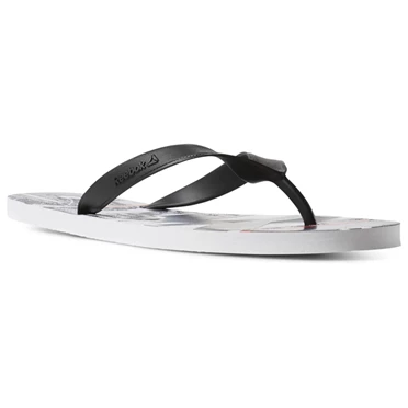 Chanclas Reebok Cash Flip Hombre Negras Blancas Rojas | 752941KOD