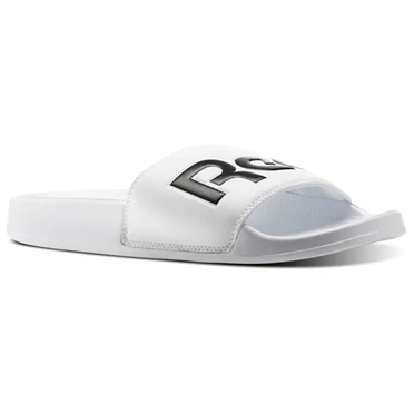 Sandalias Reebok Classic Chanclas Hombre Blancas Negras | 648529PXH