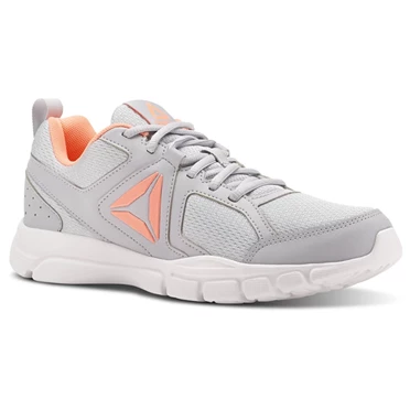 Zapatillas Deportivos Reebok 3D FUSION TR Mujer Gris Rosas Blancas | 039182HIM