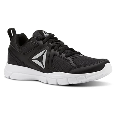 Zapatillas Deportivos Reebok 3D FUSION TR Mujer Negras Plateadas Blancas | 645289DPH