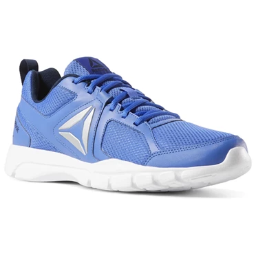 Zapatillas Deportivos Reebok 3D FUSION TR Hombre Azul Marino Blancas Plateadas | 704932UZB