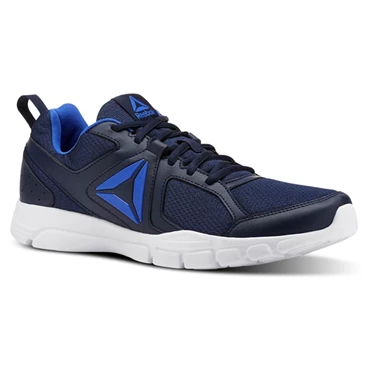 Zapatillas Deportivos Reebok 3D FUSION TR Hombre Azul Marino Blancas Azules | 982130KME