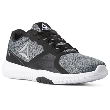 Zapatillas Deportivos Reebok Flexagon Force Mujer Negras Gris Blancas Plateadas | 709613NVF