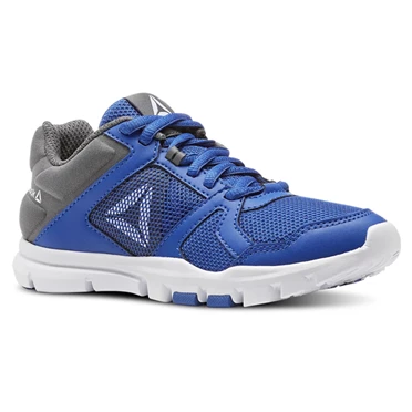 Zapatillas Deportivos Reebok YourFlex Train 10 Niños Azules Blancas | 204375PKF