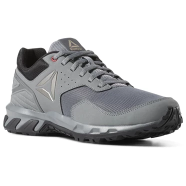 Zapatillas Para Caminar Reebok Ridgerider Trail 4 Hombre Gris Negras Rojas | 094583HKO