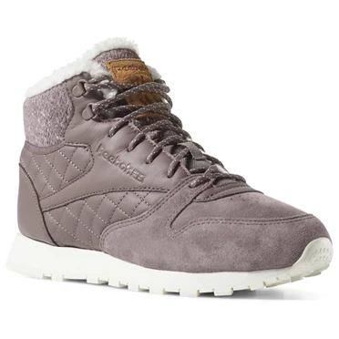 Zapatillas Reebok Cl Lthr Arctic Boot Mujer Gris Marrones | 327960HXD