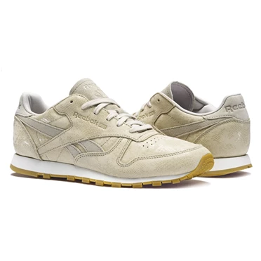 Zapatillas Reebok Classic Leather Clean Exotics Mujer Gris | 165034DGF