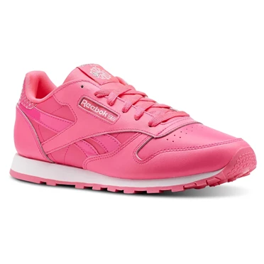 Zapatillas Reebok Classic Leather Girl Squad Pack Niños Rosas Blancas | 870259QCM