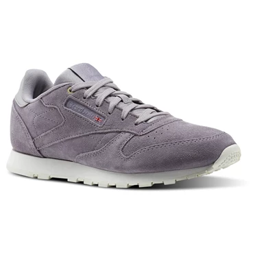 Zapatillas Reebok Classic Leather MCC Niños Moradas | 028759BWV