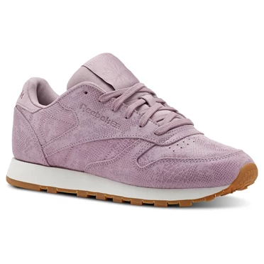 Zapatillas Reebok Classic Leather Mujer Rosas | 403795WUH