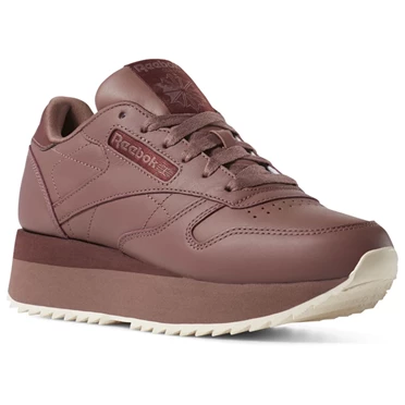 Zapatillas Reebok Classic Leather Mujer Rosas Rosas | 741895URY