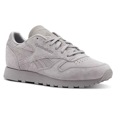 Zapatillas Reebok Classic Leather Mujer Gris | 749103MTP