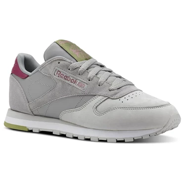 Zapatillas Reebok Classic Leather Mujer Gris | 951260WFC