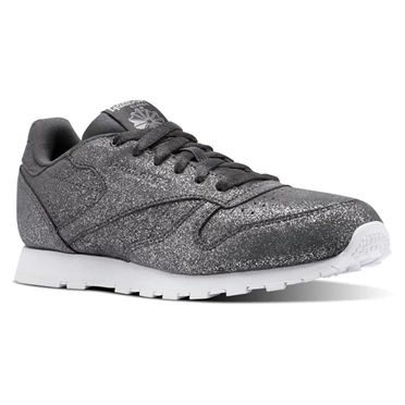 Zapatillas Reebok Classic Leather Niños Gris Blancas | 137845LJK