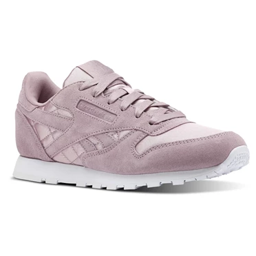 Zapatillas Reebok Classic Leather Niños Blancas | 245719KHO