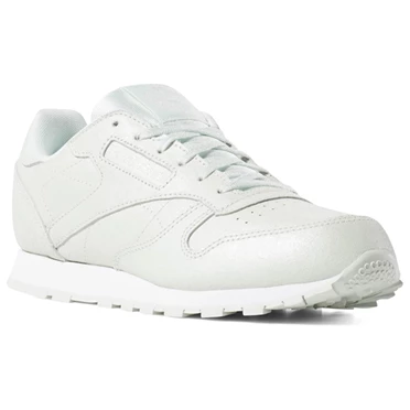 Zapatillas Reebok Classic Leather Niños Blancas | 246017SCH