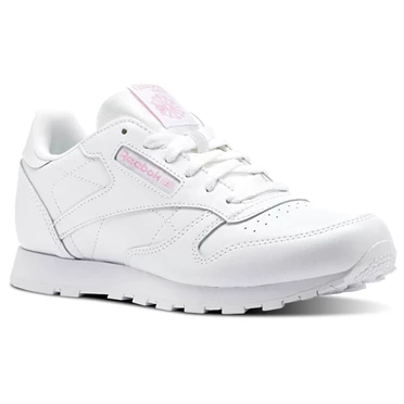 Zapatillas Reebok Classic Leather Niños Blancas | 495372KID