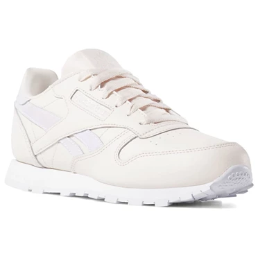 Zapatillas Reebok Classic Leather Niños Rosas Blancas | 613825TZH