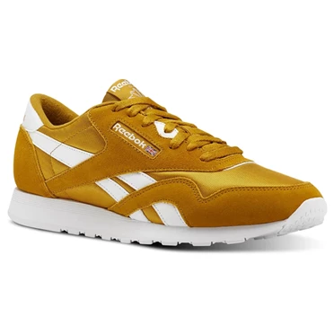 Zapatillas Reebok Classic Nylon M Hombre Kaki Blancas | 768125MCA