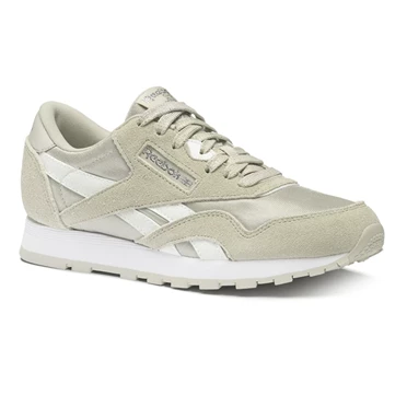 Zapatillas Reebok Classic Nylon Niños Gris Plateadas | 204937ZYK