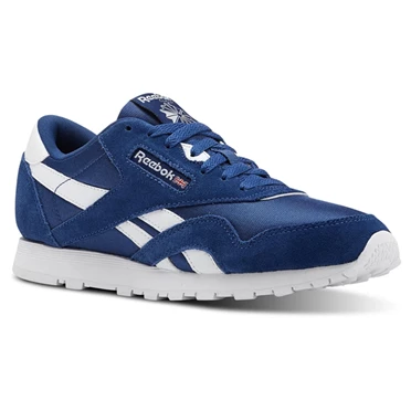 Zapatillas Reebok Classic Nylon - Primary School Niños Azules Blancas | 462857BPX