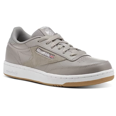 Zapatillas Reebok Club C 85 ESNTLS Niños Gris Blancas Azules | 269174RWG