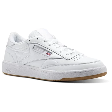 Zapatillas Reebok Club C 85 ESTL Hombre Blancas Azules | 395142ZLW