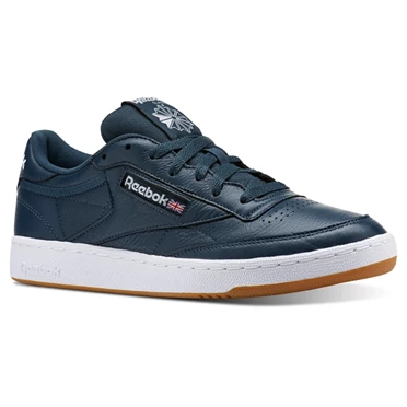 Zapatillas Reebok Club C 85 Hombre Azules Blancas | 934017ORL