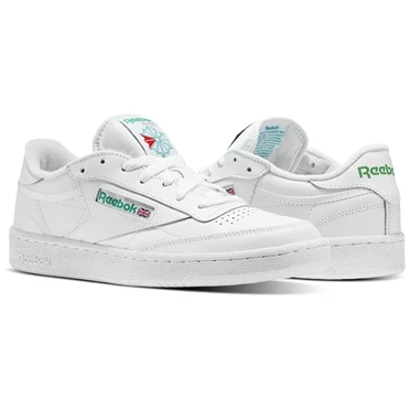 Zapatillas Reebok Club C 85 Hombre Blancas Verde | 475109ZFG