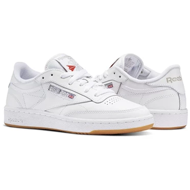 Zapatillas Reebok Club C 85 Mujer Blancas Gris | 452803DHK